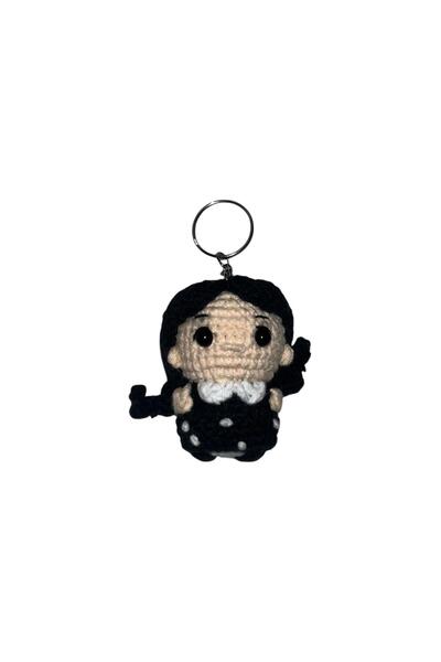 Morey Amigurumi Knitted Keychain - Handmade Bag Accessory and Gift Figure