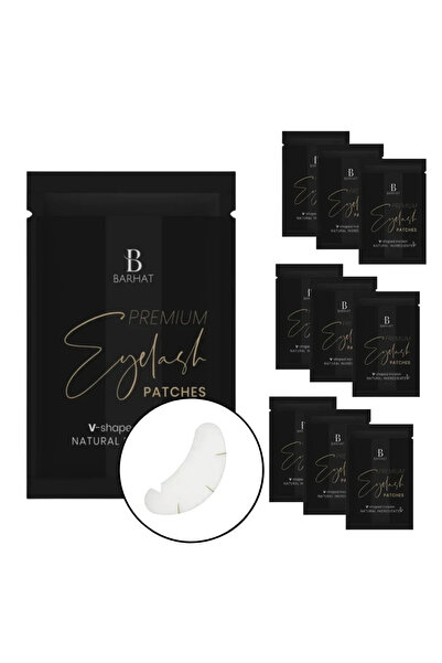 Barhat Set of 500 V-shape patches for eyelash extensions