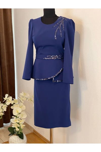 BOTOS VM Complete with Lace appliqués with Stone-Embellished