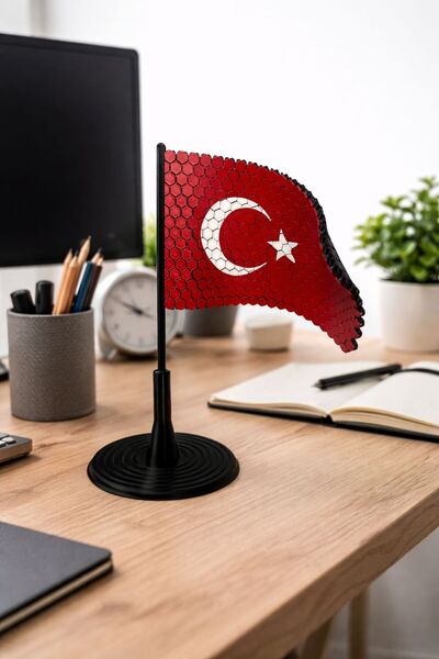 YK.3D.DESİGN TÜRK BAYRAĞI