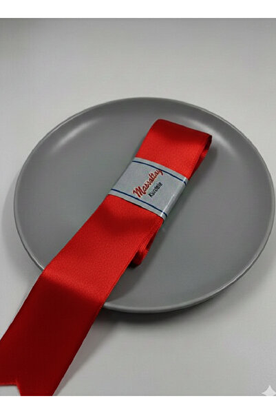 Massaltay Σατέν κορδέλα 6 εκ. 10 μέτρα Λαμπερή σατέν κορδέλα μονής όψης για δ...