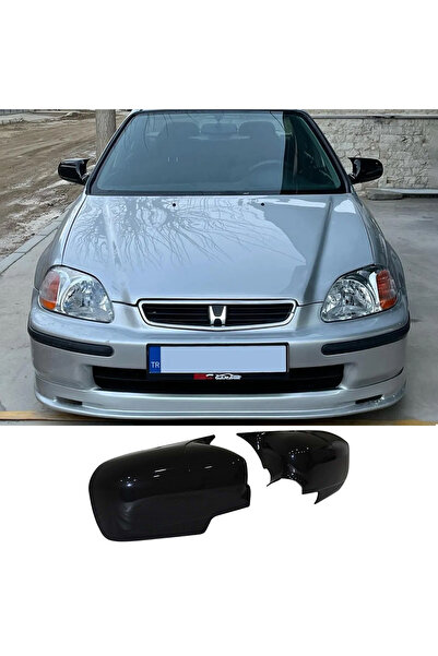 Genel Markalar 1996-2000 Honda Civic IES EK Batman Yarasa Ayna Kapağı Piona S...