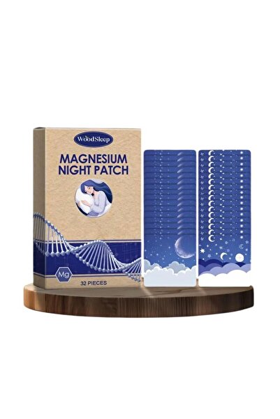 WOODSLEEP Magnesium pads for a peaceful sleep, 32 count