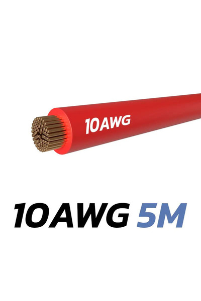 eWheel Cablu electric rosu 5m (10 AWG)