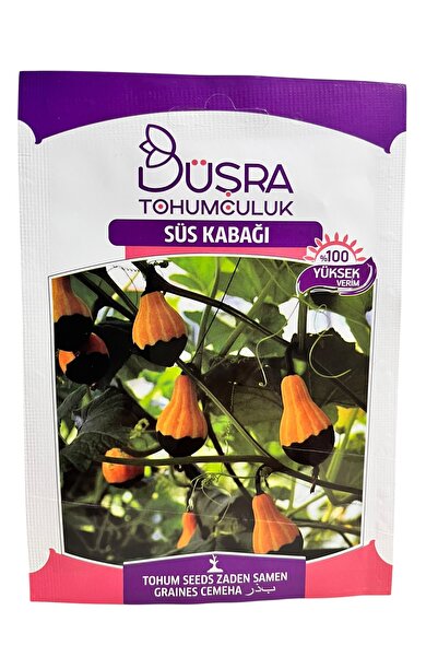 Büşra Tohum Süs Kabağı Çiçek Tohumu 5 Adet
