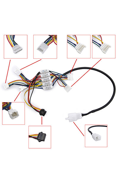 OEM Cablu cu mufe multiple pentru tester motor