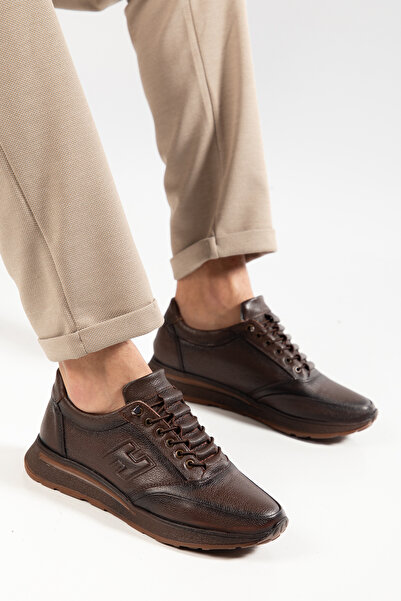 Waresta Чоловічі кросівки з натуральної шкіри, м'які, з повним формою, з легк...