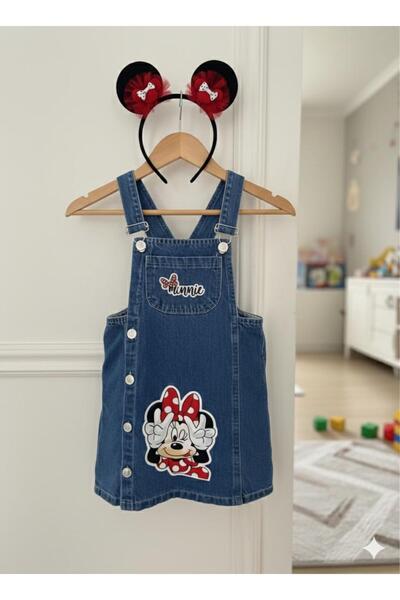 Efemkids 6/9 Years Old Girl's Denim Slopet Gilet