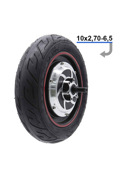 OEM Roata cu motor trotineta electrica 10 inch 500W (Max. 800w) - anvelopa Ch...