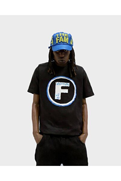 CLASSY.MODA Unisex Black Color Oversize Printed T-Shirt Streetwear Comfortabl...