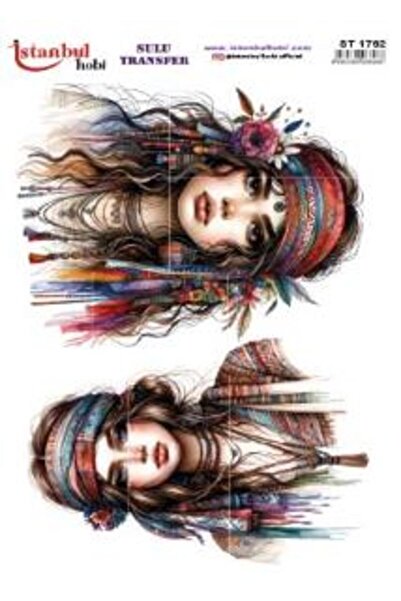 İstanbul Hobi Water Transfer Paper 25X35Cm St-1762