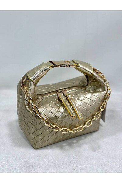 çkn sedat çakan çanta & fular & aksesuar Women's Hand and Shoulder Bag with P...