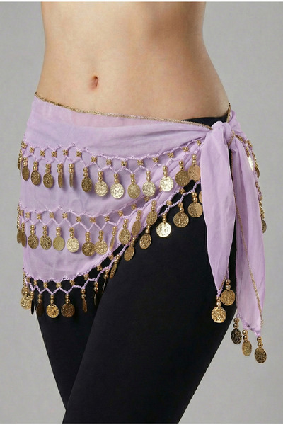 Massaltay Women's Belly Dance Belt High Quality Intensely Embroidered Belly D...