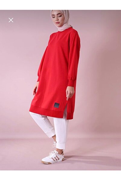 Puane Soul Organic Cotton Two-Thread Red Tunic