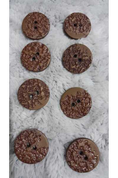 ILCARE Polyester Button 44 Size 26 mm 8 Pieces