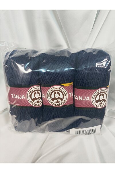 Ören Bayan TANJA Lacivert El Örgü İpi 100gr Renk No:019