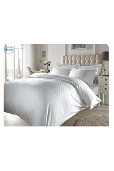 ceneric Rose Jacquard Double Duvet Cover Set