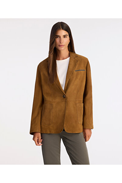 Yargıcı Regular Swallow Collar Long Sleeve Jacket