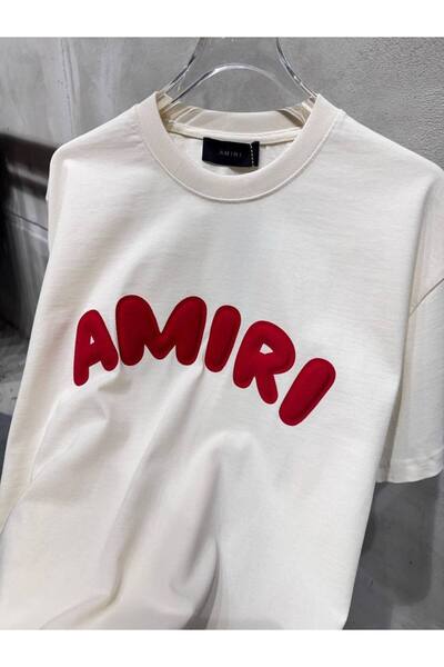 CLASSY.MODA Unisex Λευκό Υπερμεγέθη Μπλουζάκι με Στάμπα Άνετη Γραμμή Καθημερι...