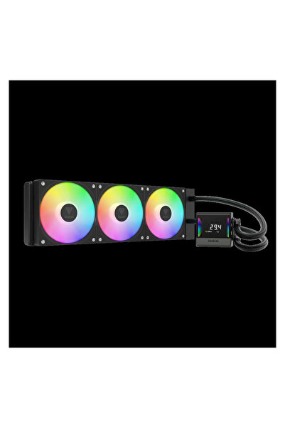 Generic Brand Chione E4-360 360mm Argb 3 Fan Digital Display Cpu Liquid Cooli...