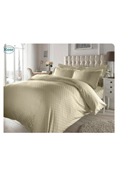 ceneric Rose Jacquard Double Duvet Cover Set