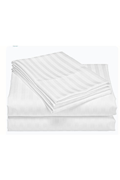 ceneric Rose striped Single bed sheet set 200x120 cm