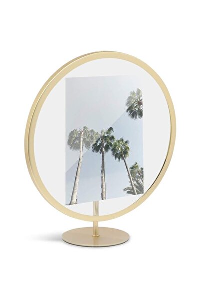 ASTERA Matte Brass 13X18 cm Metal Picture Frame