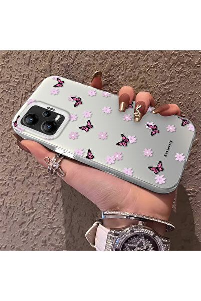 Hontinga حافظة هاتف Poco X5 5G متوافقة مع الحواف السيليكونية الصلبة والمضادة ...