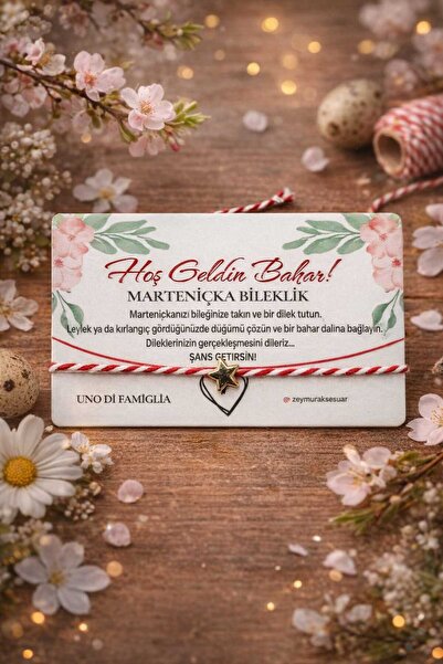 Uno Di Famiglia Star-Shaped Lucky Bracelet, Marteniçka Bracelet, Mart Bracele...