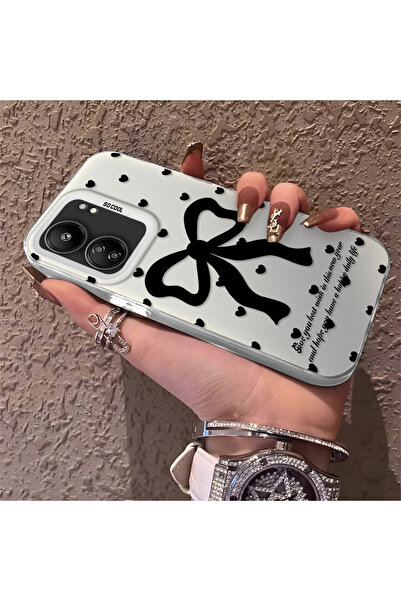 Hontinga حافظة هاتف Poco C65 متوافقة مع الحواف السيليكونية الصلبة والمضادة لل...