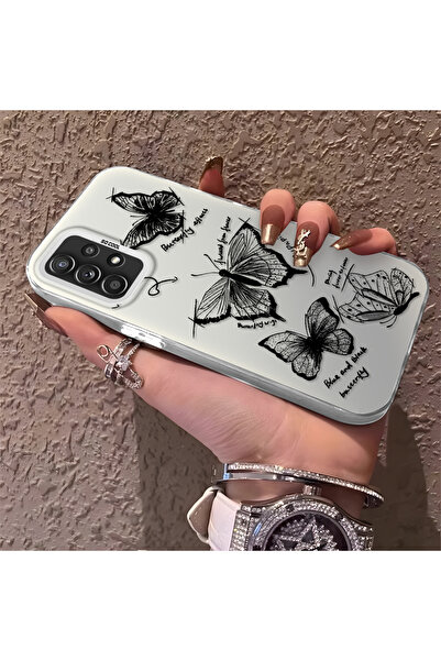 Hontinga حافظة هاتف سامسونج جالاكسي A52 متوافقة مع الحواف السيليكونية الصلبة ...