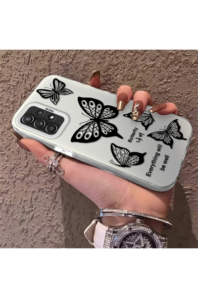 Hontinga حافظة هاتف سامسونج جالاكسي A52 5G متوافقة مع الحواف السيليكونية الصل...