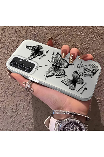 Hontinga حافظة هاتف سامسونج جالاكسي M34 متوافقة مع الحواف السيليكونية الصلبة ...