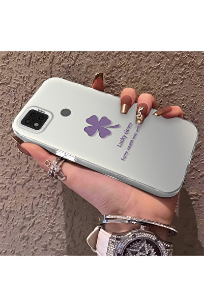 Hontinga حافظة هاتف Poco C31 متوافقة مع حافة السيليكون الصلبة والمضادة للسقوط...