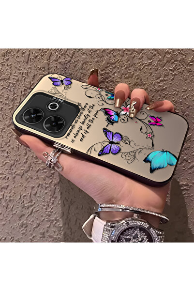 Hontinga حافظة هاتف ريدمي 13X متوافقة مع حافة السيليكون الصلبة ومضادة للسقوط،...