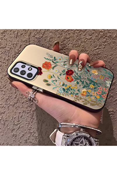 Hontinga حافظة هاتف سامسونج جالاكسي A72 متوافقة مع الحواف السيليكونية الصلبة ...