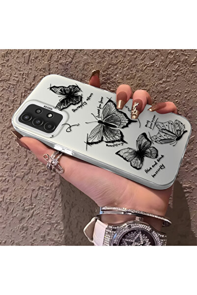 Hontinga حافظة هاتف سامسونج جالاكسي A13 متوافقة مع الحواف السيليكونية الصلبة ...