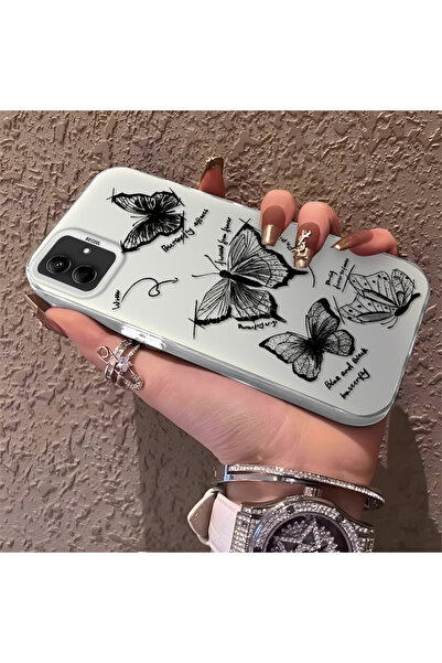 Hontinga حافظة هاتف سامسونج جالاكسي A04 متوافقة مع الحواف السيليكونية الصلبة ...