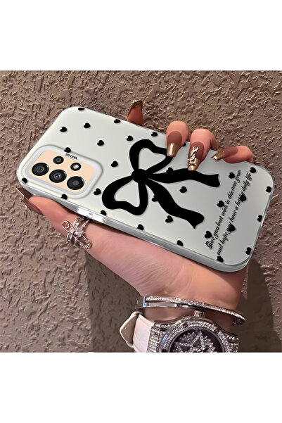 Hontinga حافظة هاتف سامسونج جالاكسي A33 5G متوافقة مع الحواف السيليكونية الصل...