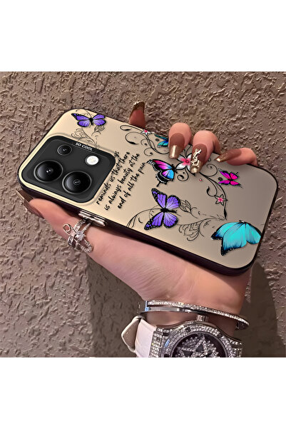 Hontinga حافظة هاتف ريدمي نوت 13 متوافقة مع الحافة السيليكونية الصلبة والمضاد...