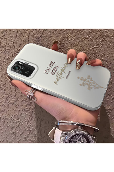 Hontinga Redmi Note 10 Compatible Silicone Edge Hard Back Anti-Fall Phone Cas...