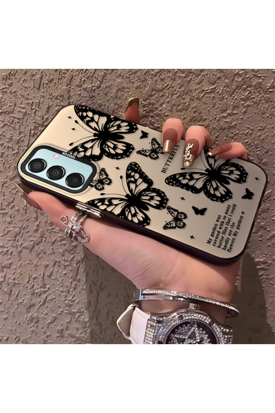 Hontinga حافظة هاتف سامسونج جالاكسي M15 متوافقة مع الحواف السيليكونية الصلبة ...