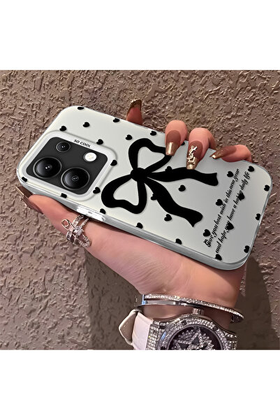 Hontinga حافظة هاتف Redmi Note 13 4G متوافقة مع الحواف السيليكونية الصلبة وال...