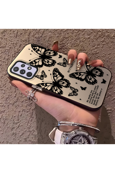 Hontinga حافظة هاتف سامسونج جالاكسي A72 متوافقة مع الحواف السيليكونية الصلبة ...