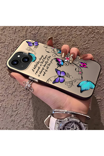 Hontinga حافظة هاتف آيفون 14 بلس متوافقة مع الحواف السيليكونية الصلبة والمضاد...