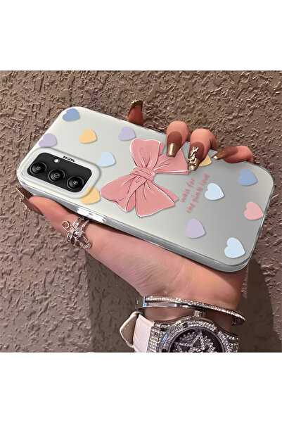 Hontinga حافظة هاتف سامسونج جالاكسي A14 متوافقة مع الحواف السيليكونية الصلبة ...