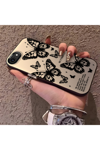 Hontinga iPhone 7 Compatible Silicone Edge Hard Back Anti-Fall Phone Case But...