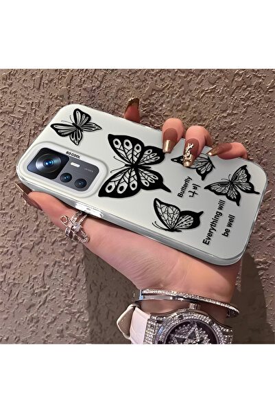 Hontinga حافظة هاتف Mi 12T Pro متوافقة مع الحافة السيليكونية الصلبة والمضادة ...