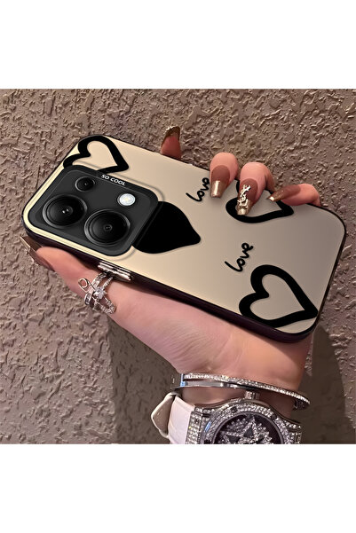 Hontinga حافظة هاتف Redmi Note 13 Pro 4G متوافقة مع الحواف السيليكونية الصلبة...