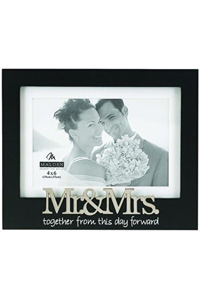 ASTERA "Mr. & Mrs." 10X15 cm Black Wedding Frame